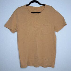 AllSaints Short Sleeve Pocket T-Shirt — Men’s Small — Tan